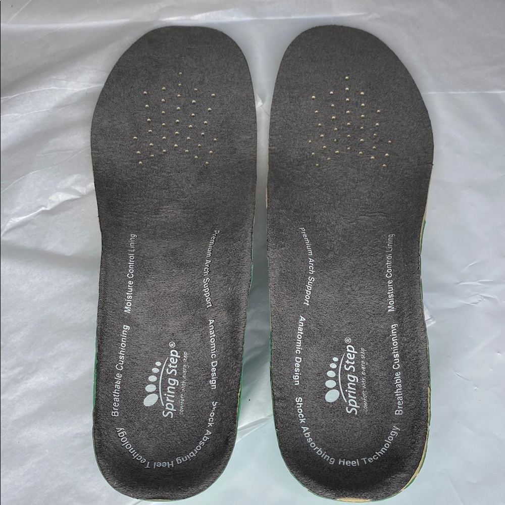 Spring Step Gray Shoe Insoles - Picture 2 of 7